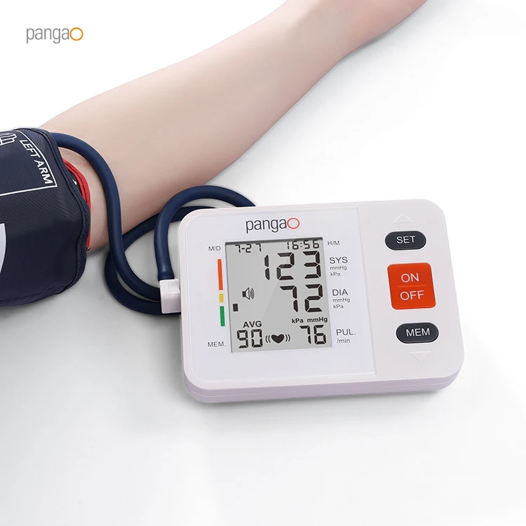 High Accurate Full Automatic Electronic BP Machine Digital Upper Arm Blood Pressure Monitor