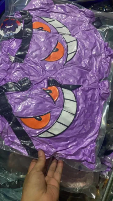 2023 New Pokemoned Plush Knapsack Doll Poke Mega Shoulder Bag Charizard Plush Backpack Toy for Gifts