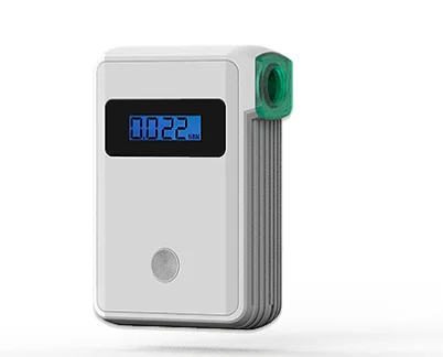 blue tooth  connects to smartphone mouthpiece fuel cell alcohol tester breathalyzer