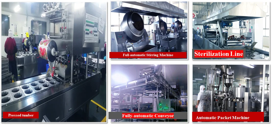 Vacuum Bag Food Instant Preserved Radish Vegetable Dishes