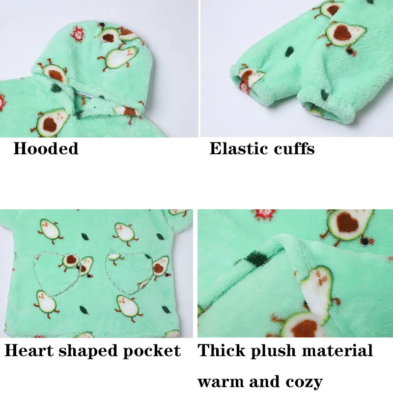 cute loose anime baby hoodies kid hoodie blanket with pockets