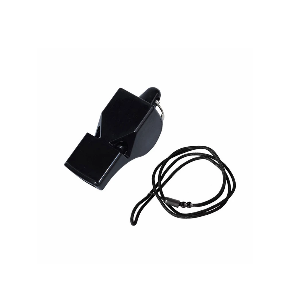 Emergency Survival Kids Toys ABS Material Sports Training Safety FOX Whistles with Lanyard