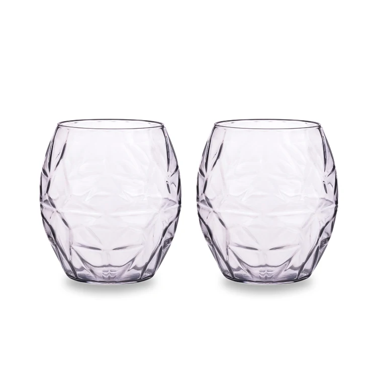 14 унций Verres в Vin En пластики Небьющийся Тритан посуда для питья Виски Пластиковый бокал вина из