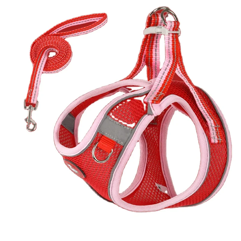 
Manufacturers spot pet leash dog vest-style chest harness small and medium-sized dog harness 