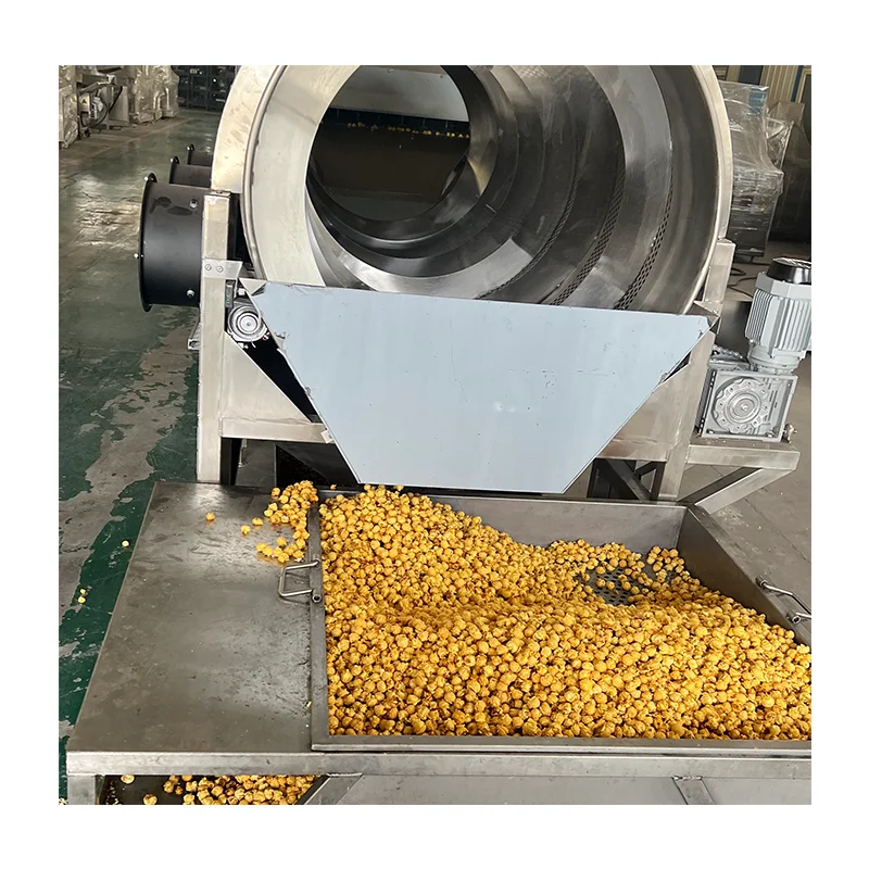Industry Equipments Popcorn Production Line Caramel Popcorn Making Machine for Sell