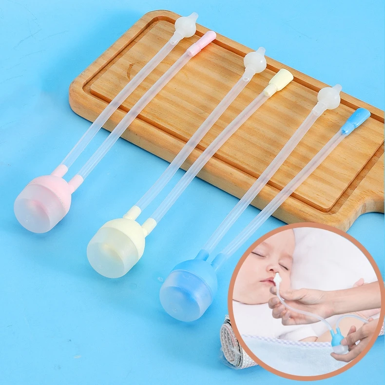 Newborn Baby Nasal Aspirator for Children Nose Cleaner Sucker Suction Tool Protection Health Care Baby Mouth Nasal Suction
