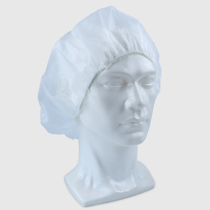 High Quality Non-woven Disposable Surgical Cap Nurse Bouffant Mob Cap Bouffant Cap