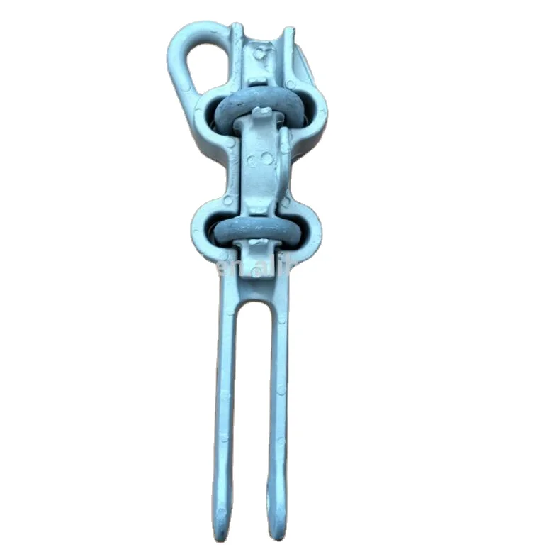 strain Aluminum clamp straight overhead cable line