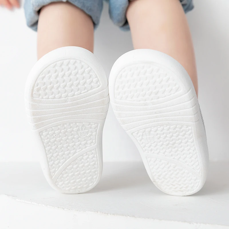 Summer Baby Breathable Mesh Infant Toddler Sock Shoes Soft Rubber Sole Sock Casual Shoes for Walking Baby Slipper Shoes