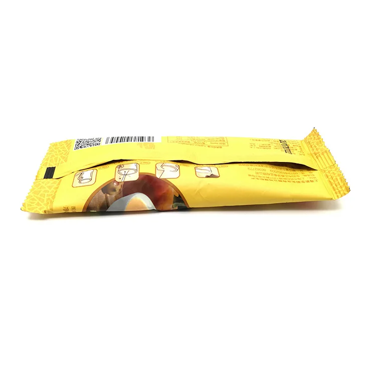 plastic snack food designer custom packaging bag for snack ziplock food bag