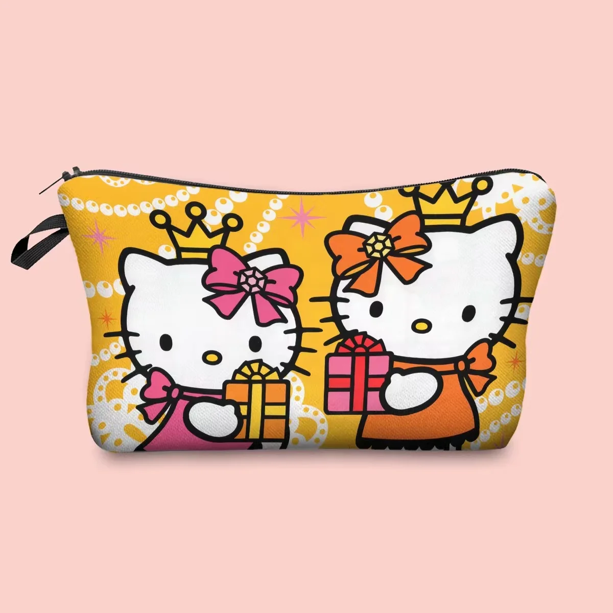 Wholesale good quality colorful multifunction canvas makeup bag travel storage pouch coins canvas bag with zipper