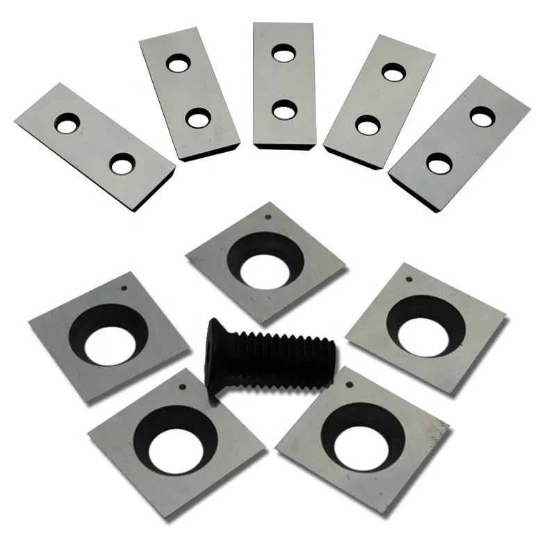 Polished Solid Carbide Knife Carbide Tip Insert Knife For Helical Spiral Cutter Head Planer Machine