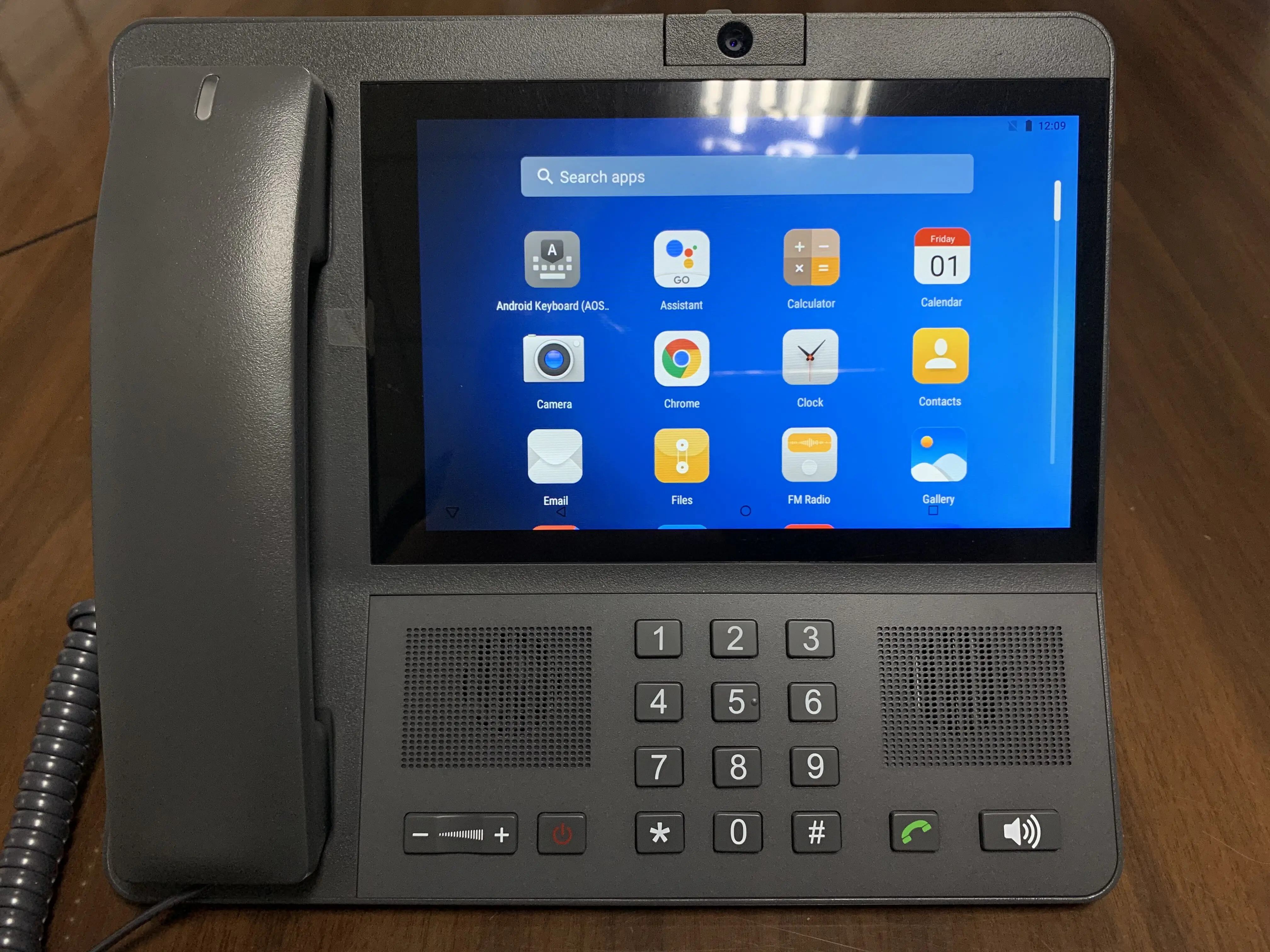  LS-830 4G LTE Smart Android Fixed Wireless Desktop Phone 8 Inch Screen Video Cordless with VoLTE WIFI BT and