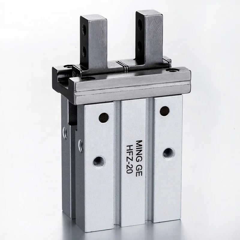 SMC Type HFZ-16 Parallel Pneumatic Air Gripper Linear Guide Parallel Style Pneumatic Finger Cylinder