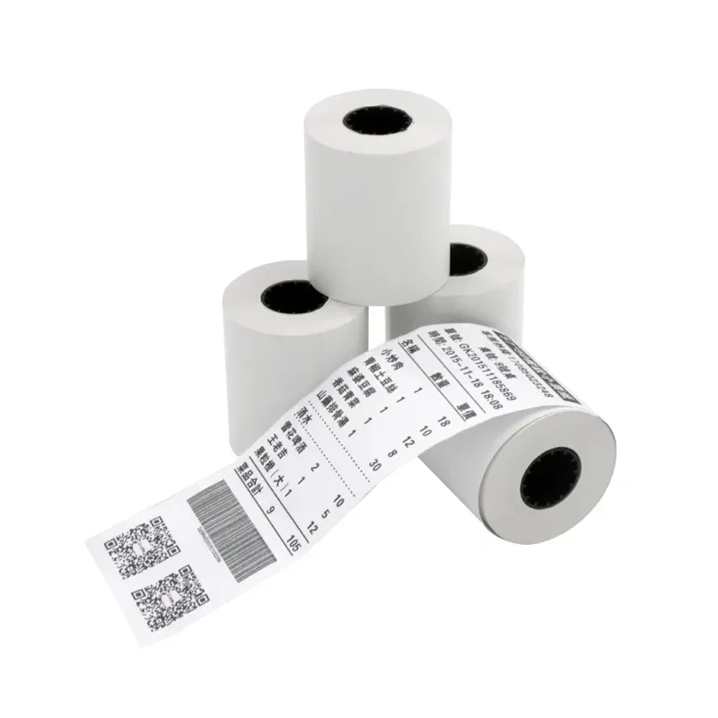 China Factory wholesale cashier thermal paper roll 57x40mm thermal printer POS machine thermal paper roll 57mm