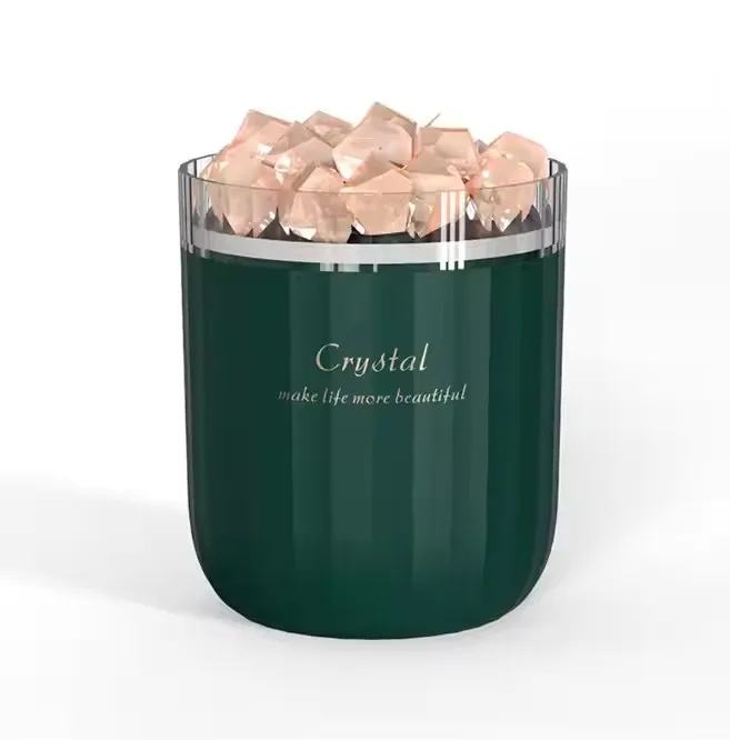 Wholesale Electric Ultrasonic Essential Oil Salt Lamp Diffuse Crystal salt stone aroma H2O air humidifier