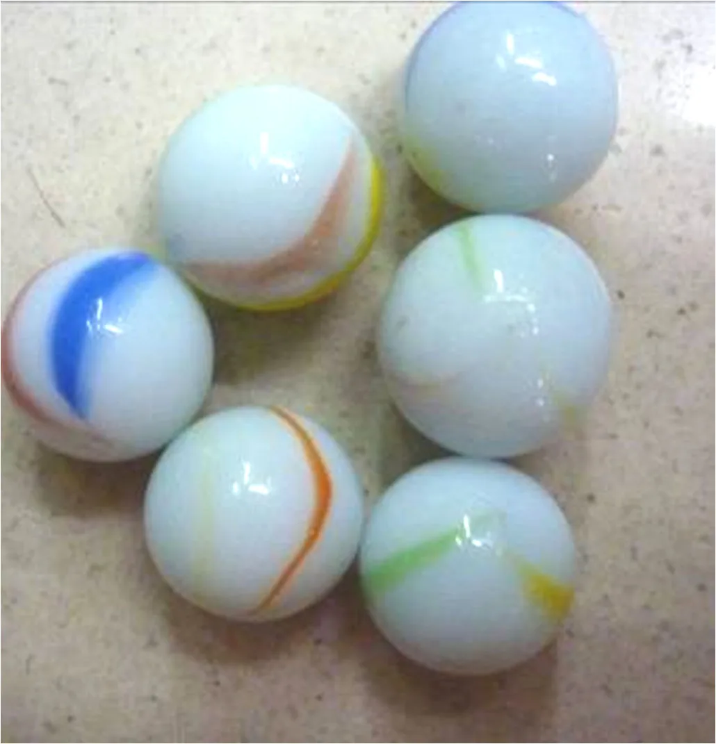 
Colorful Milk Glass Marbles Hot Sale 