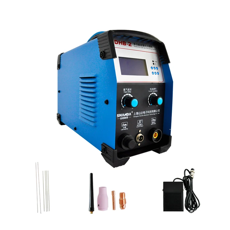Small size stainless steel argon tig welding machine 220V dc argon arc welding machine tig arc micro plasma welding machine