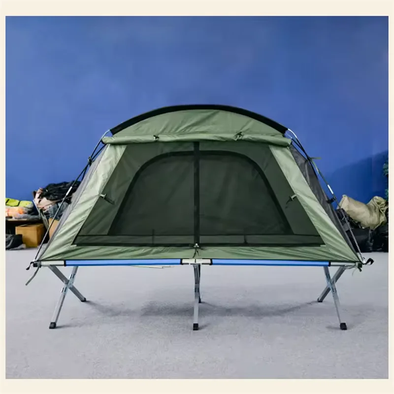 Tents Camping Outdoor Heavy Duty Cots 1 Person Folding Tent Four-Season Simple