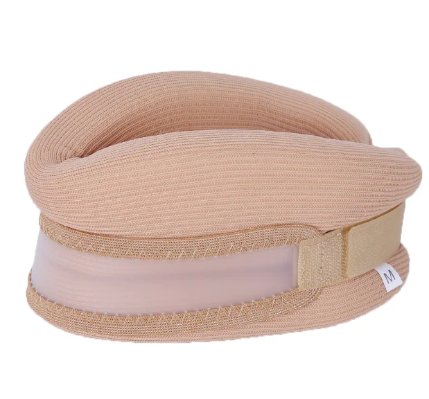 Hot sale Comfortable Adjustable Hard Plastic Rigid Chin Support Universal Neck Hard Collar Neck Support Brace