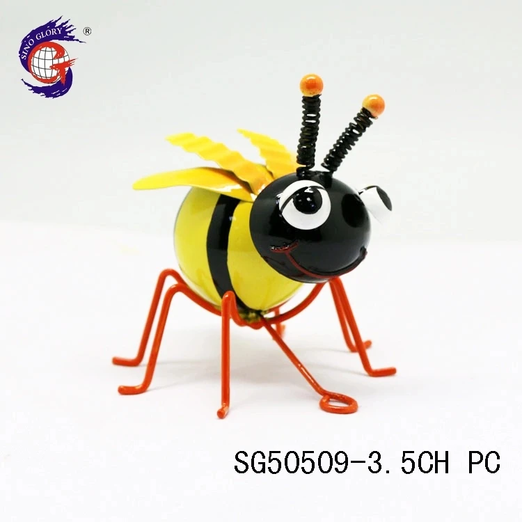 
Outdoor garden colorful handmade metal dragonfly wall decor crafts 