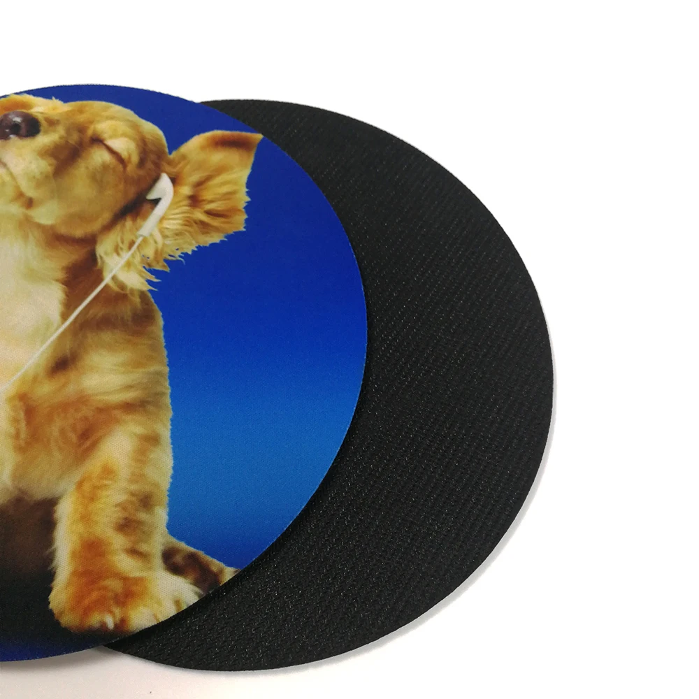 OEM Factory Direct Sale ISO9001 Round Mouse Pad Sublimation Mouse Mat