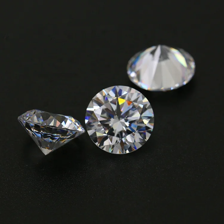 High quality loose gemstone cubic zirconia color chart