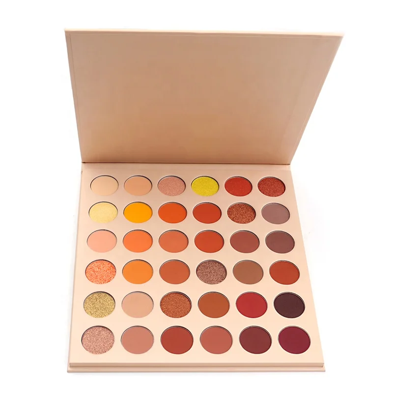 Your own brand private label makeup 36 colors eyeshadow palette
