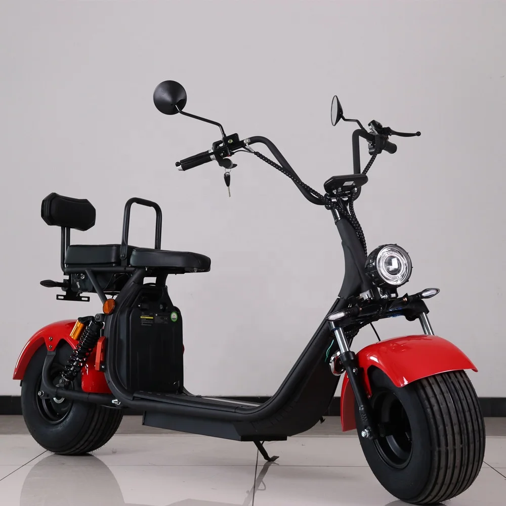 2024 powerful citycoco 1000w electric scooter with seat for adult free delivery