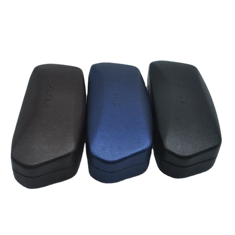 Discount Goods PU Large Capacity Black Sunglasses Case