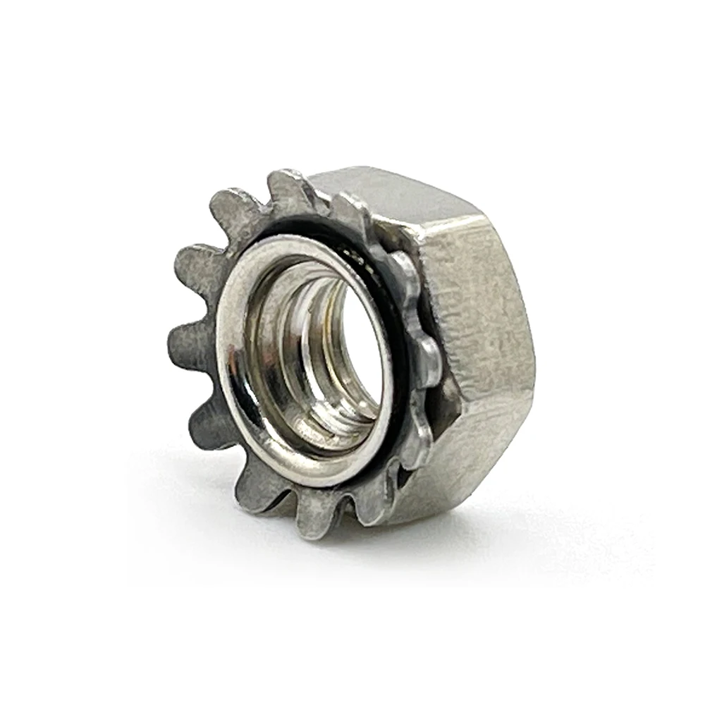 All kinds of self locking nut nut lock 16 stainless steel lock nut