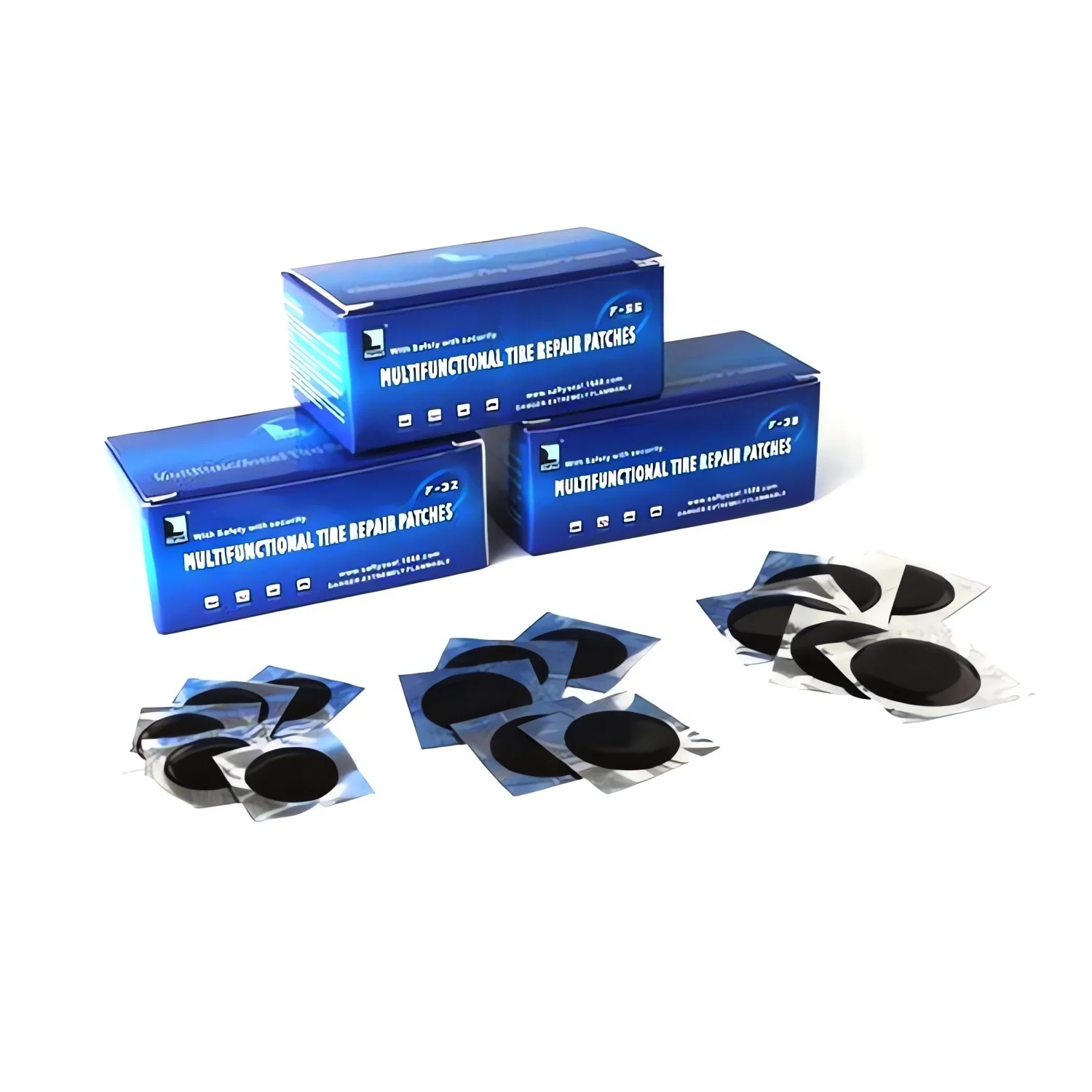 Wholesale Best Quality Tire Repair Cold Patch Car Round Natural Rubber Tubeless Patches