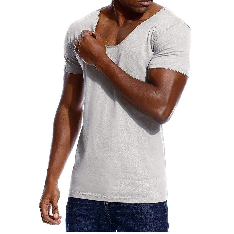 China thin fabric wholesale round neck t shirt bulk t shirts 100% cotton street t-shirt