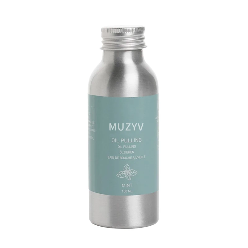 Private label custom dental mouth wash freshen bad breath teeth cleansing coconut mouthwash oil pulling