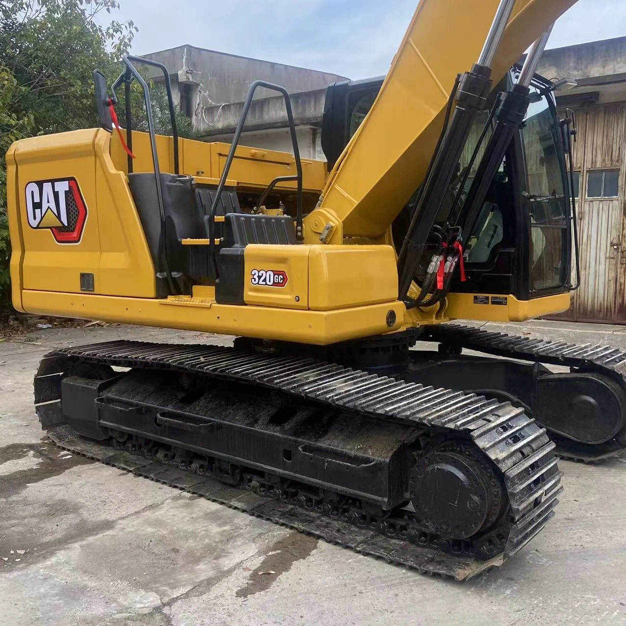 Низкая цена подержанный экскаватор cat 320GC Землеройная техника 320 313 323 гусеничный новый