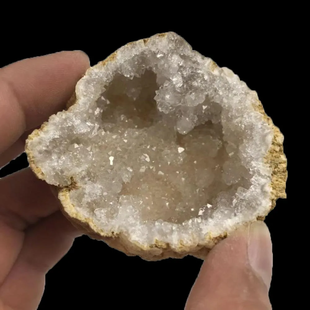 Wholesale crystal geode white crystal cave agate crystal cluster agate geode