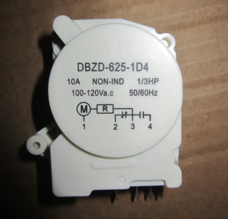 Hot sale Refrigerator Timer DBZD-625-1D4 Freezer Refrigerador Defrost Spare Part Compatible with Most Brand Refrigeration OEM