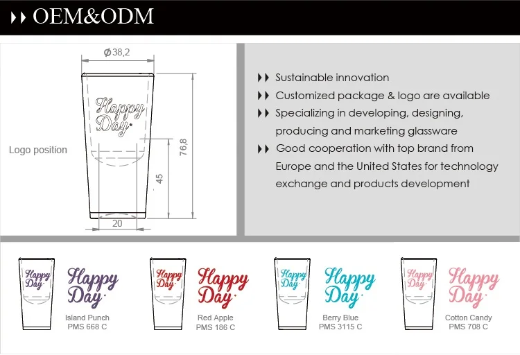 shot glass 6.