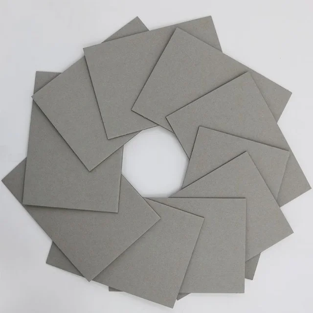 Fu Lam 1mm 2mm 3mm Mm Thickness Gsm Board Paper Grey Solid Cardboard