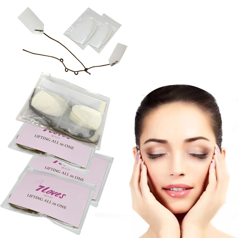 40 PCS Refill Tapes for Instant Face Neck and Eye Lift Kit Face Lift Sticker Anti Wrinkle Invisible Lifting Face Tapes and Bands