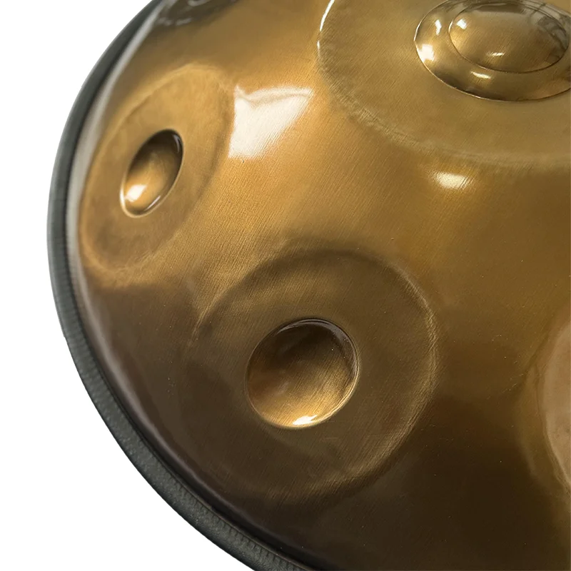 Raysen Master Series Handpan Fully Handcrafted and High-quality Handpan 53 cm 432 HZ /440 HZ 9+2 notes D AnnaZiska Handpan Drum