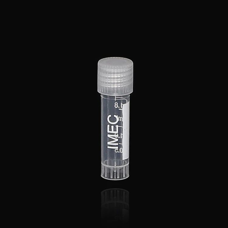 factory price Self-standing Test Cryotube 1.8ml 2ml