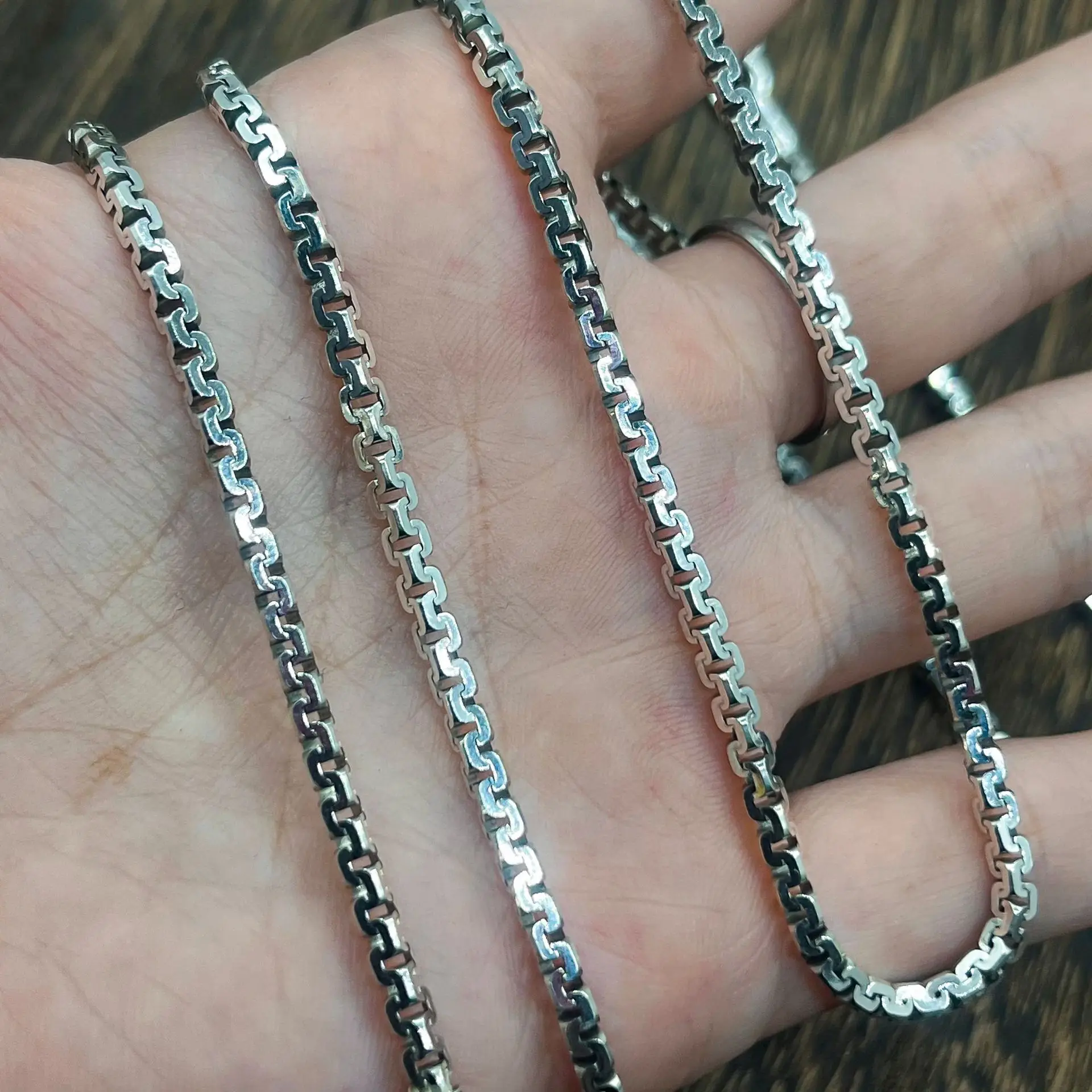 Цепочка из серебра 925 пробы
