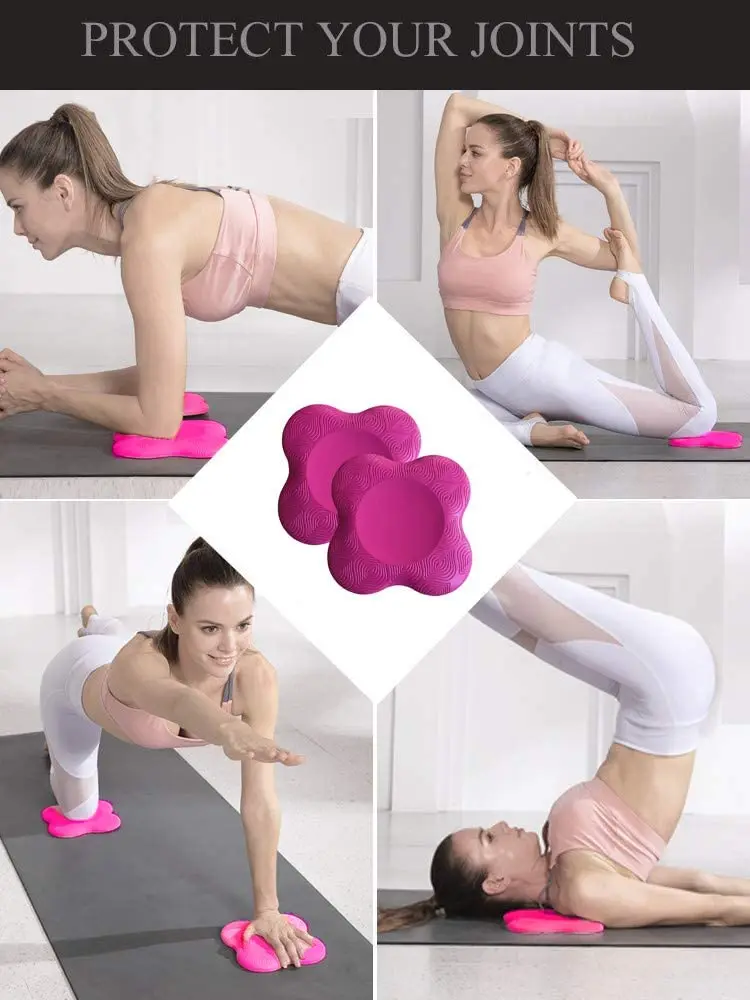 Подушка для коленей, мягкая поролоновая подушка для коленей для пилатеса, фитнеса, йоги, экологически чистая Толстая полиуретановая защита для колена, 110 г