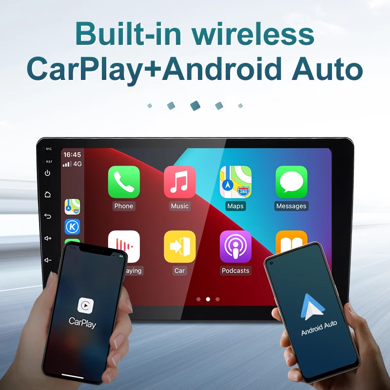 2DIN android 11 TS18 360 Panorama Car Radio 9/10inch Universal Host Player Navigation Video Multimedia For lada hyundai Suzuki