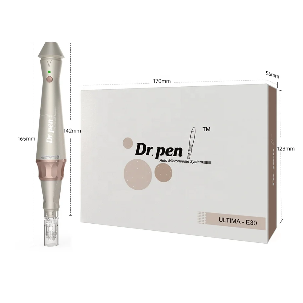 new powfule wireless E30 5 levels speed microneedle system ultima pen korea derma pen microneedling nano needle dr.pen