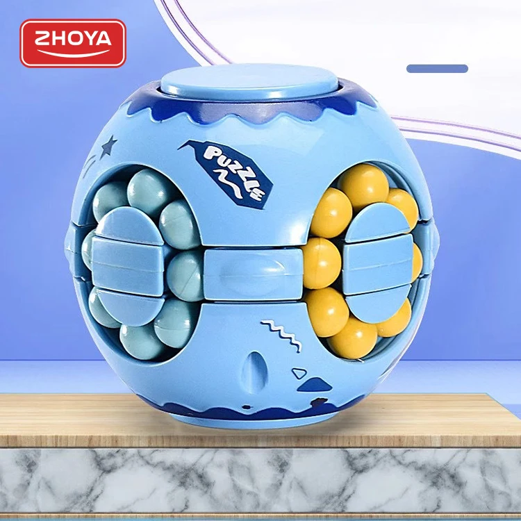 3 Colors magic cube puzzle Educational Fidget Puzzle Ball plastic magic puzzle cube for kids