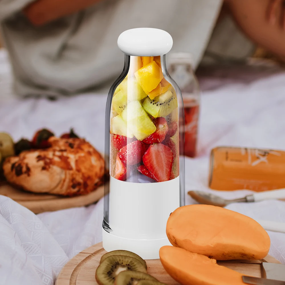 Portable Mini Electric USB Blender Wireless Mix Juicer Cup Blender 350ML