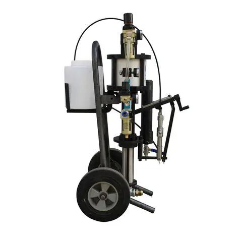 Industrial Anti-corrosive Sprayer - Pneumatic FRP Spraying Machine with Fiberglass Reinforced Plastic Bracket