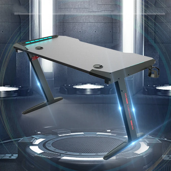 Sale Customized Professional PC Laptop Desk Computer Led Gaming Table Desk